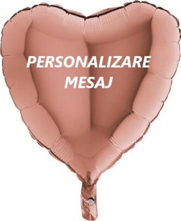 Balone folie inima personalizate 45cm