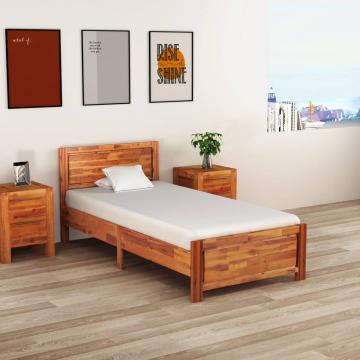 Cadru de pat, 90 x 200 cm, lemn masiv de acacia de la VidaXL
