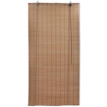 Jaluzele rulabile, 120 x 220 cm, bambus natural de la VidaXL