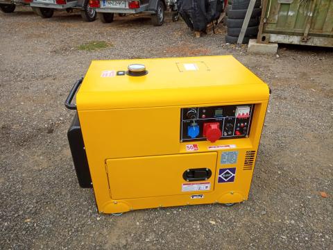 Inchiriere generator rezidential 6Kw diesel silent de la Inchirieri Remorci Berceni | Inchirieri Generatoare Mobile