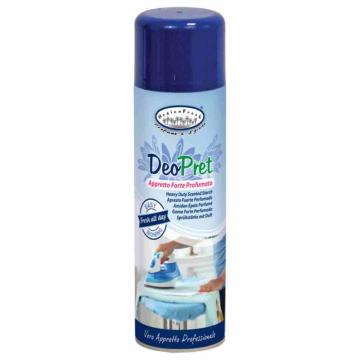 Apret spray superconcentrat parfumat DeoPret 500 ml de la Dezitec Srl