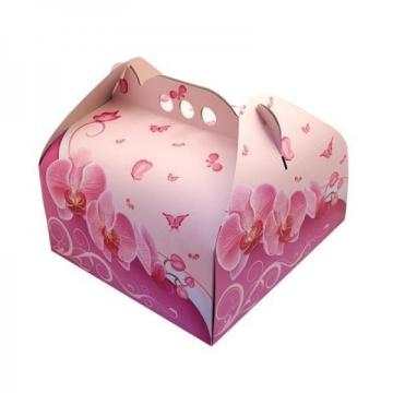 Cutii tort, orhidee, 28cm (25buc) de la Practic Online Packaging Srl