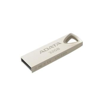 USB Flash Drive ADATA 32Gb, AUV210, USB2.0, metalic
