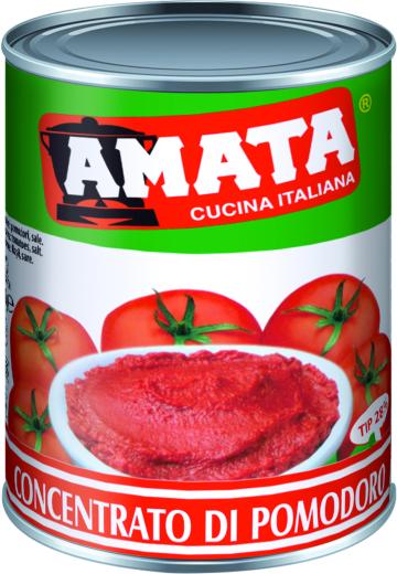 Pasta de tomate 28-30% 800 g de la S.c. Italin Gross Impex S.r.l.