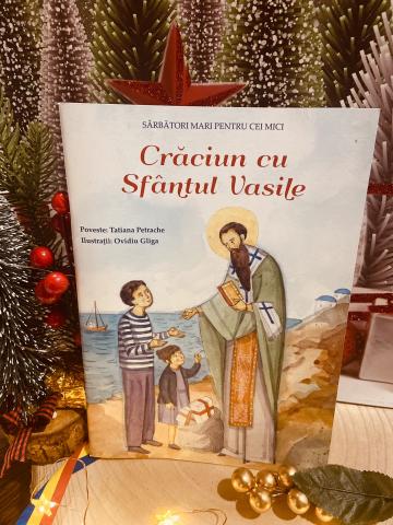Carte, Craciun cu Sfantul Vasile povestire de la Candela Criscom Srl.