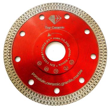Disc diamantat Turbo diametru 115 mm Top Ceramic 79037