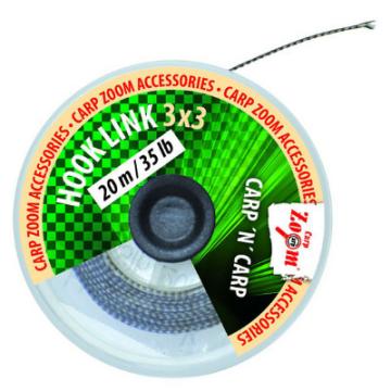 Fir Carp Zoom Hooklink 3x3, Brown, 20m de la Pescar Expert