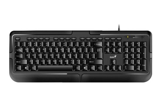 Tastatura Genius KB-118 cu fir,104 taste, negru de la Etoc Online