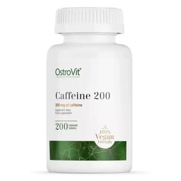 Supliment alimentar OstroVit Caffeine 200 mg - 200 Tablete de la Krill Oil Impex Srl