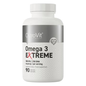 Supliment alimentar OstroVit Omega 3 Extreme 90 Capsule de la Krill Oil Impex Srl