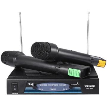 Set microfoane wireless VHF Weisre WM-03V, 50 m de la Startreduceri Exclusive Online Srl - Magazin Online - Cadour