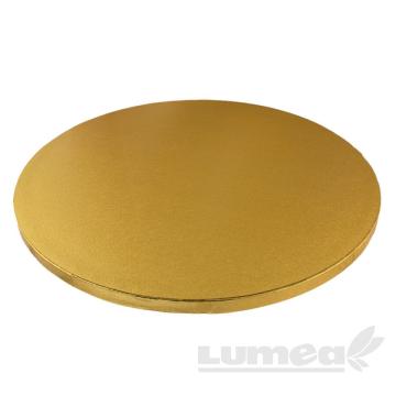 Platforma tort auriu rotunda, 30cm de la Lumea Basmelor International Srl