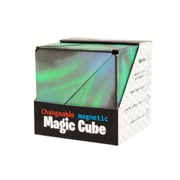 Joc Cub tangram magnetic, 3D Magic Cube, Aurora