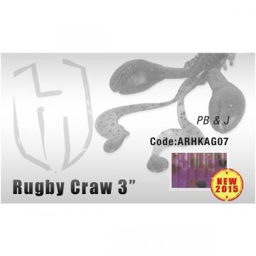 Grub Rugby Craw 3" 7.6cm PB & J Herakles de la Pescar Expert