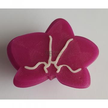 Buton Floare B005 - Purpuriu inchis