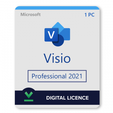Licenta digitala Microsoft Visio Professional 2021