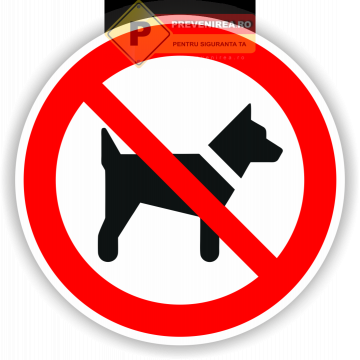 Etichete pentru interzicerea cu caini