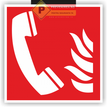 Etichete pentru telefon in caz de incendiu de la Prevenirea Pentru Siguranta Ta G.i. Srl