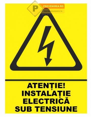Indicator pentru instalatia electrica sub tensiune de la Prevenirea Pentru Siguranta Ta G.i. Srl