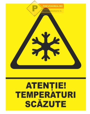 Indicator pentru temperaturi scazute de la Prevenirea Pentru Siguranta Ta G.i. Srl