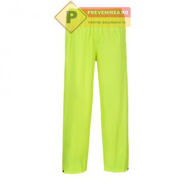 Pantalon galben impermeabil pentru protectie de la Prevenirea Pentru Siguranta Ta G.i. Srl