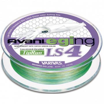 Fir Textil Varivas Avani Eging LS4 PE Tip Run, verde, 200m de la Pescar Expert