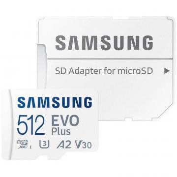 Card de memorie Samsung MicroSDXC Evo, 512GB, CL10