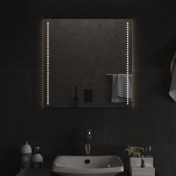 Oglinda de baie cu LED, 60x60 cm de la VidaXL