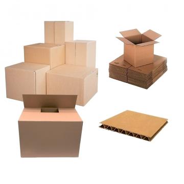 Cutii pliate din carton, 800x 400x 400 mm, 10 bucati/set de la Sanito Distribution Srl