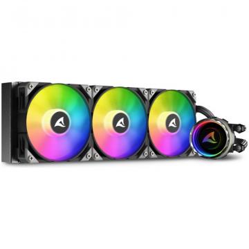 Cooler CPU Sharkoon S90 RGB AIO, racire cu apa, negru de la Etoc Online