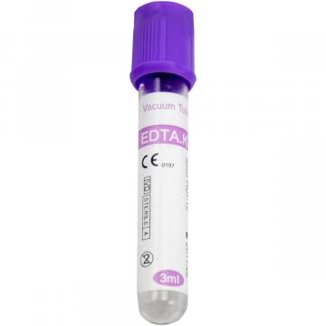 Vacutainer Hematologie, capac violet, cu anticoagulant K3