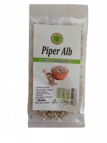 Piper alb boabe 50g, Natural Seeds Product de la Natural Seeds Product SRL