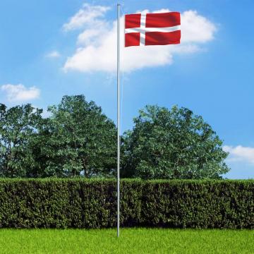 Steag Danemarca, 90 x 150 cm de la VidaXL