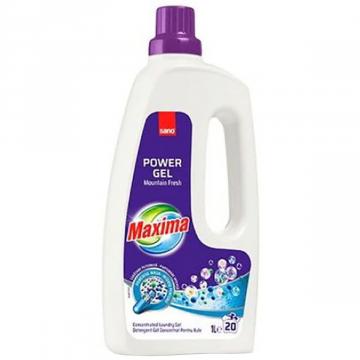 Detergent Gel Sano Maxima Power Mountain Fresh (1 litru) de la Sirius Distribution Srl