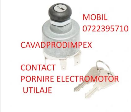Contact cu cheii pentru pornire electromotoare utilaje de la Cavad Prod Impex Srl