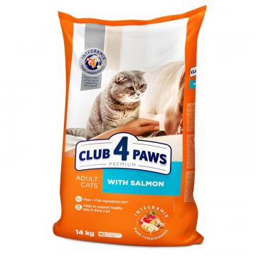 Hrana pisici adulte cu somon 14 kg - Club 4 Paws de la Club4Paws Srl