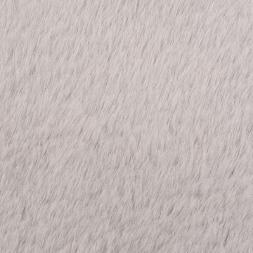 Covor, gri, 80 cm, blana ecologica de iepure de la VidaXL