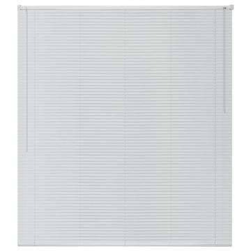 Jaluzele de fereastra, aluminiu, 100 x 160 cm, alb de la VidaXL