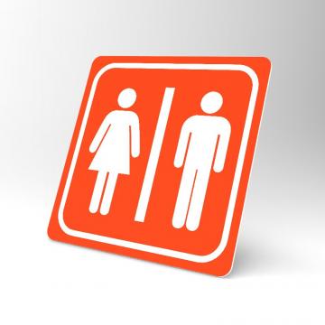 Placuta portocalie toaleta femeie si barbati de la Prevenirea Pentru Siguranta Ta G.i. Srl