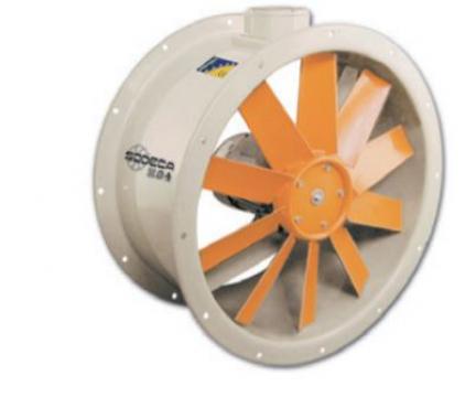 Ventilator Axial duct ventilator HCT-25-4T/AL de la Ventdepot Srl