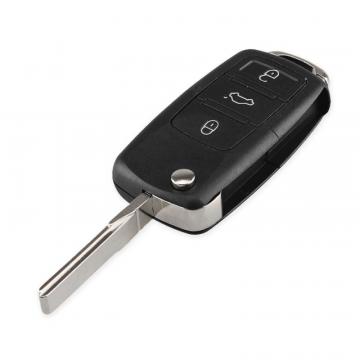 Carcasa cheie contact 3 butoane pentru VW Golf 5