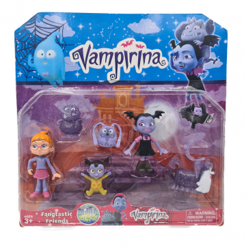 Set figurine jucarie Vampirina, Ghoul Glow, 7 piese