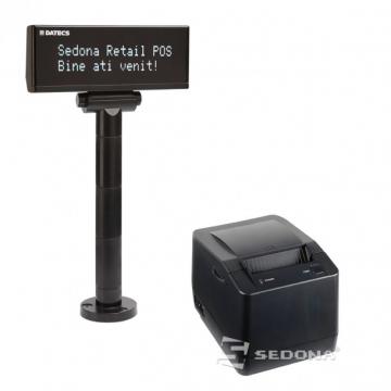 Imprimanta fiscala Datecs FP800 cu display client de la Sedona Alm