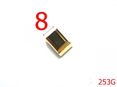 Capat fermoar gold 8 mm gold C18 253G