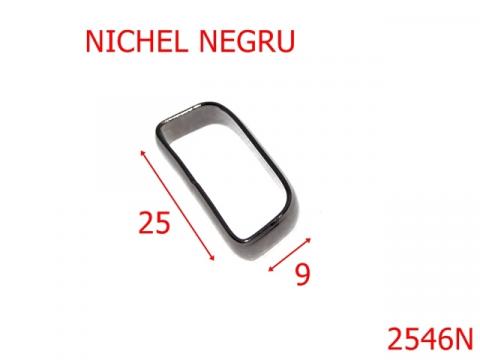 Trecere /punte 25 mm nichel negru 7F8/7F5 X43, 2546N de la Metalo Plast Niculae & Co S.n.c.