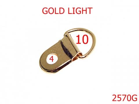 Inel rambo 10 mm gold light 11A 11A2 2G4, 2570G