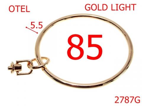 Maner articulat 85 mm 5.5 gold light 7J8 2787G de la Metalo Plast Niculae & Co S.n.c.