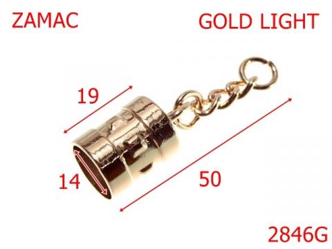 Clopotel 14 mm gold light 15B3 4L8 2846G de la Metalo Plast Niculae & Co S.n.c.