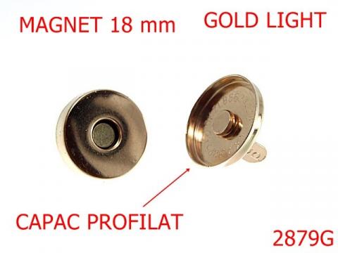 Magnet cu capac 18 mm gold light 15B1 7G7 2879G
