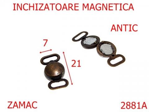 Inchizatoare bratara 7 mm antic 4H5 2881A de la Metalo Plast Niculae & Co S.n.c.